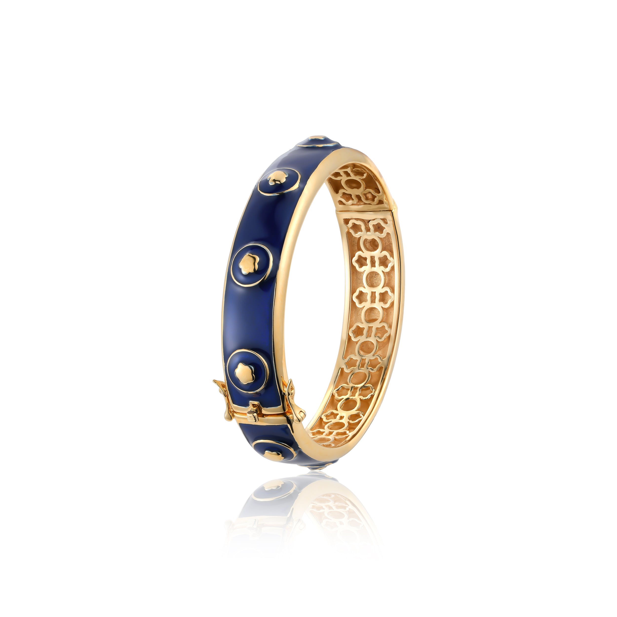 Royal Blue Bloomelle Bangles