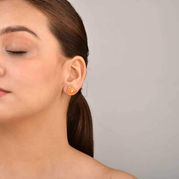 Blush Pink Bloomelle Studs