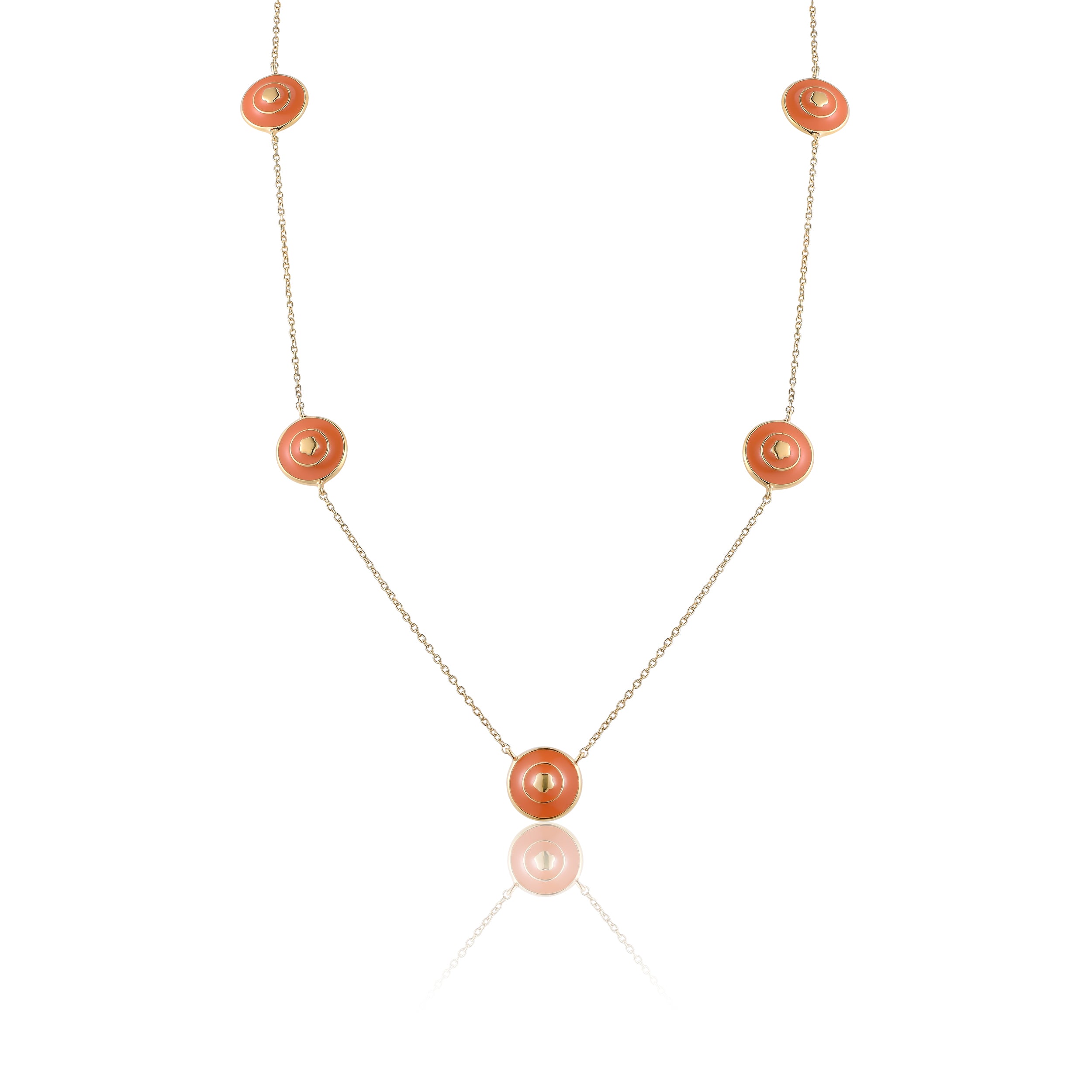 Bloomelle Harmony Necklace – Coral