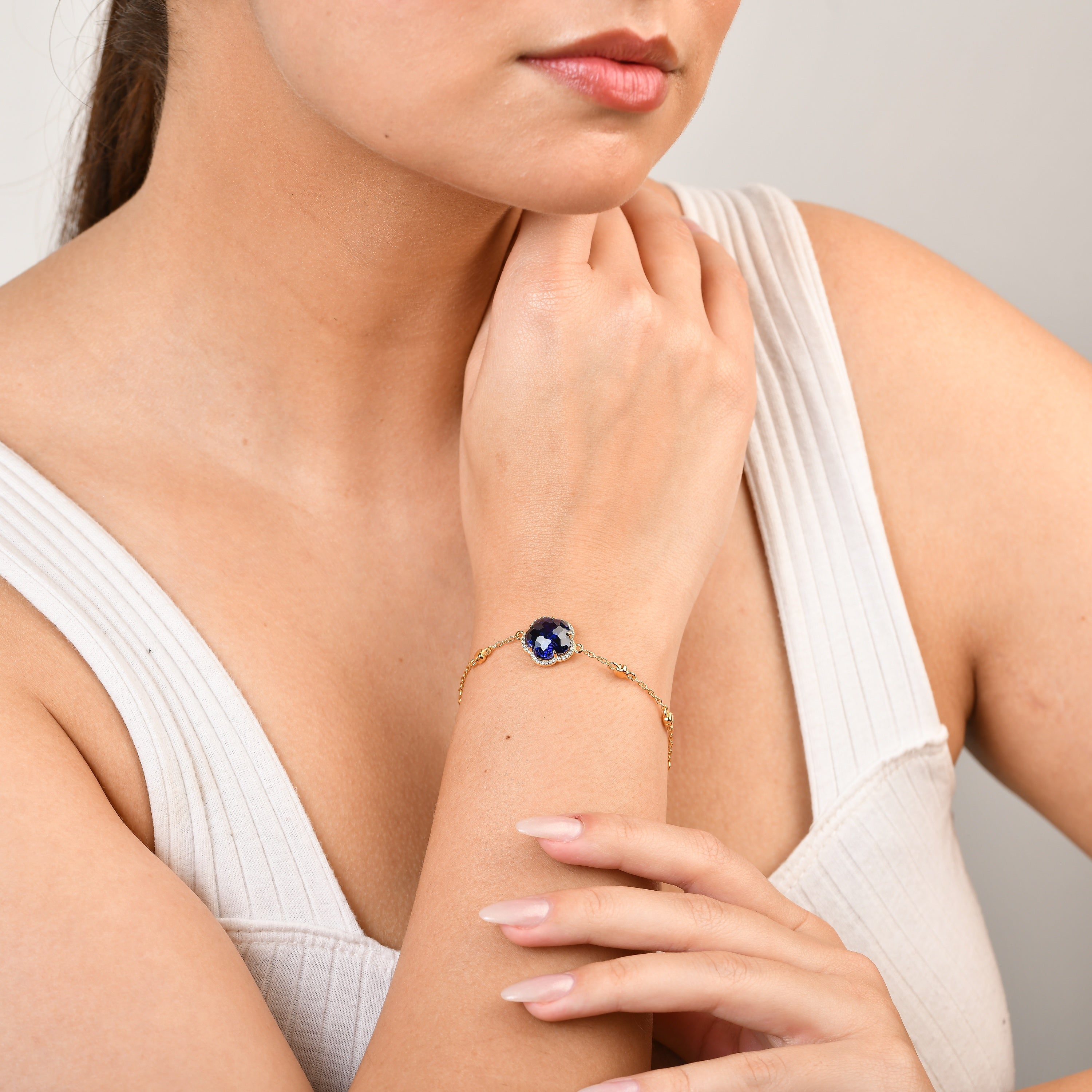 Bloom Blue Sapphire-Ignis Bracelet