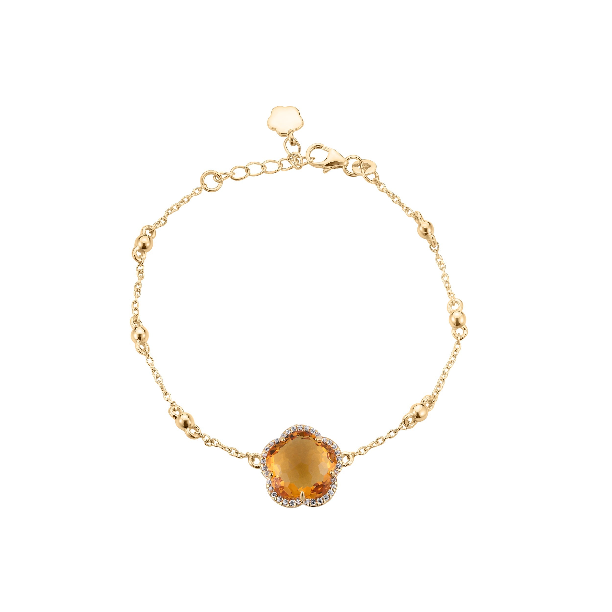 Bloom Citrine-Gleam Bracelet