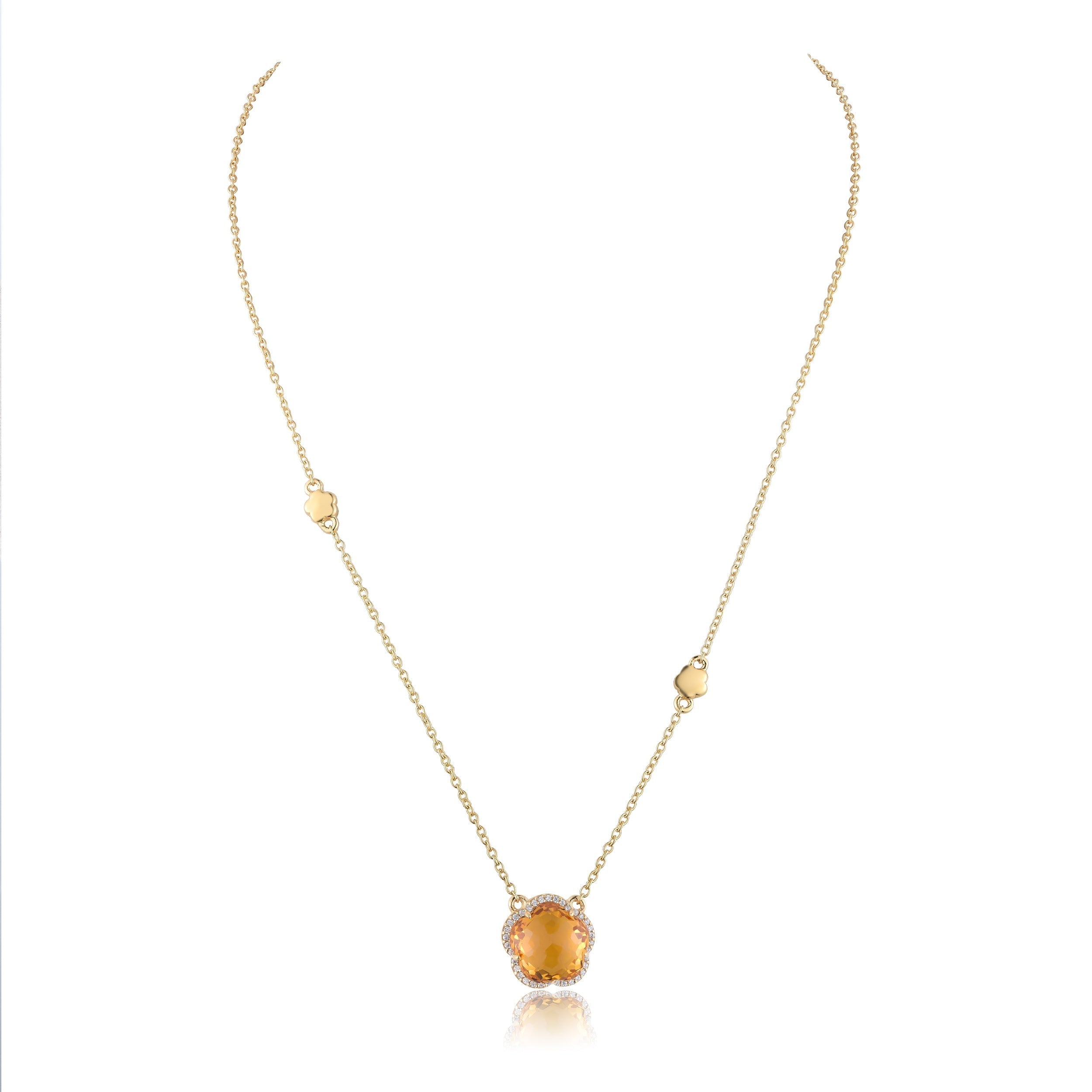 Bloom Citrine-Gleam Pendant