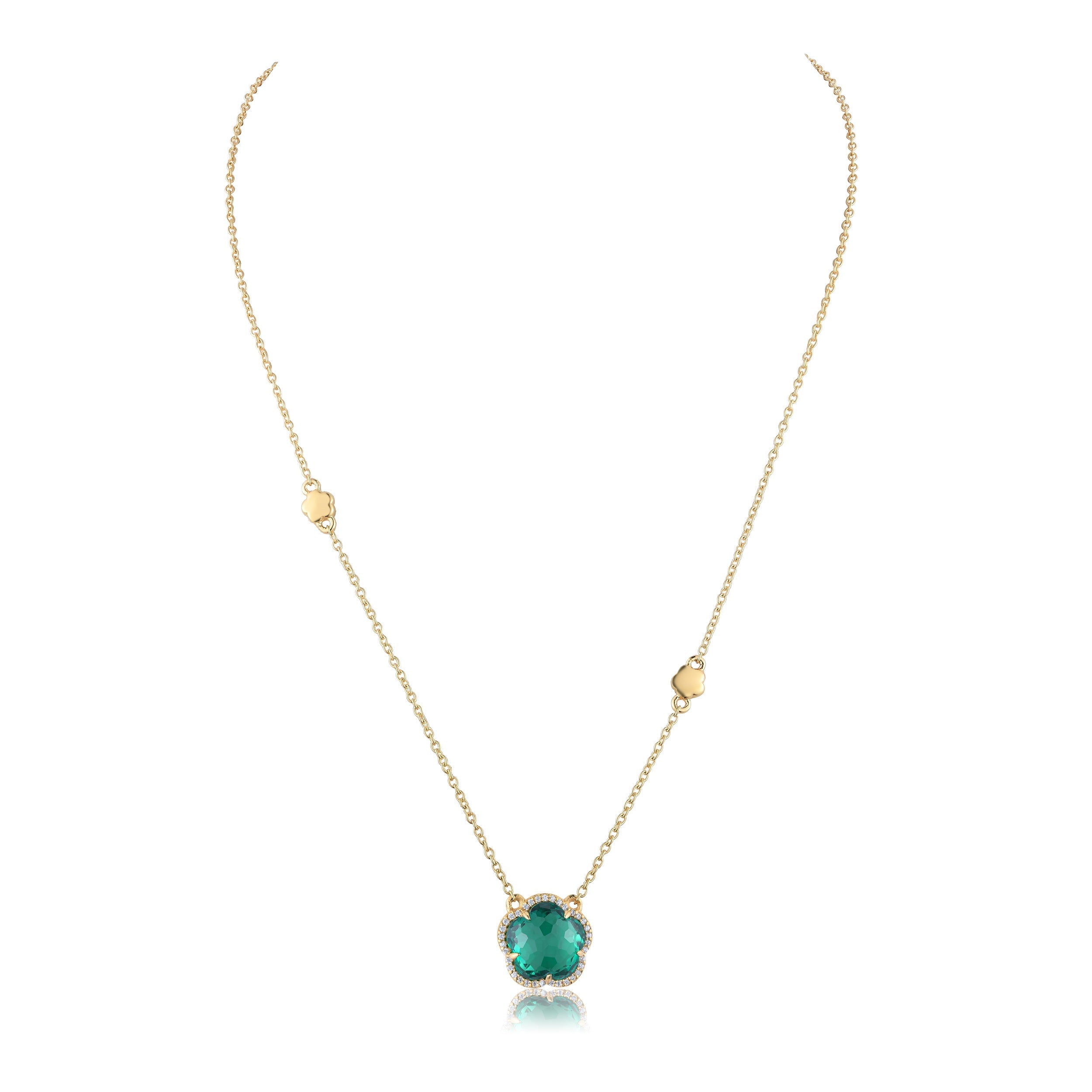 Bloom Emerald-Inferno Pendant
