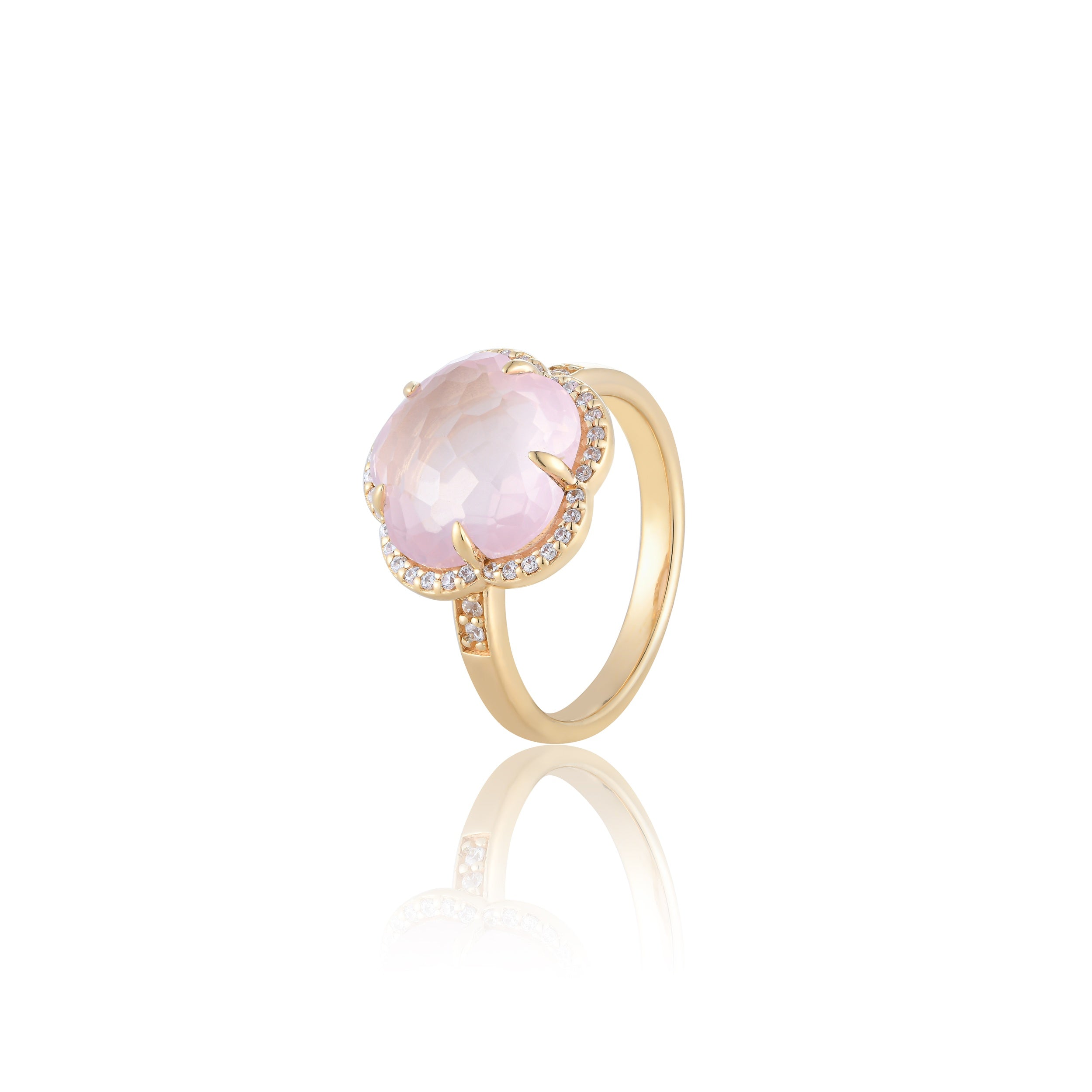 Bloom Rose Quartz Ring