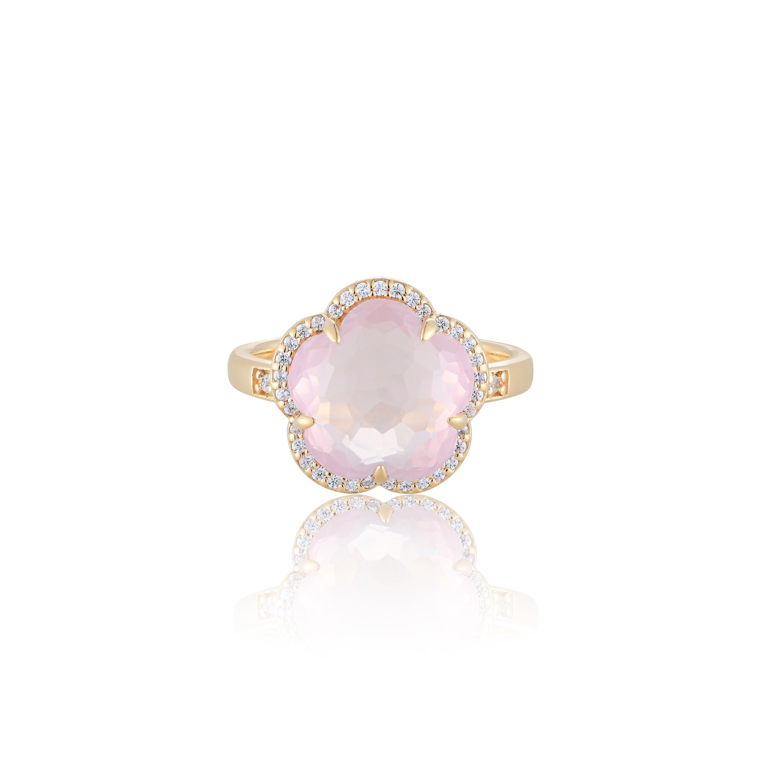 Bloom Rose Quartz Ring
