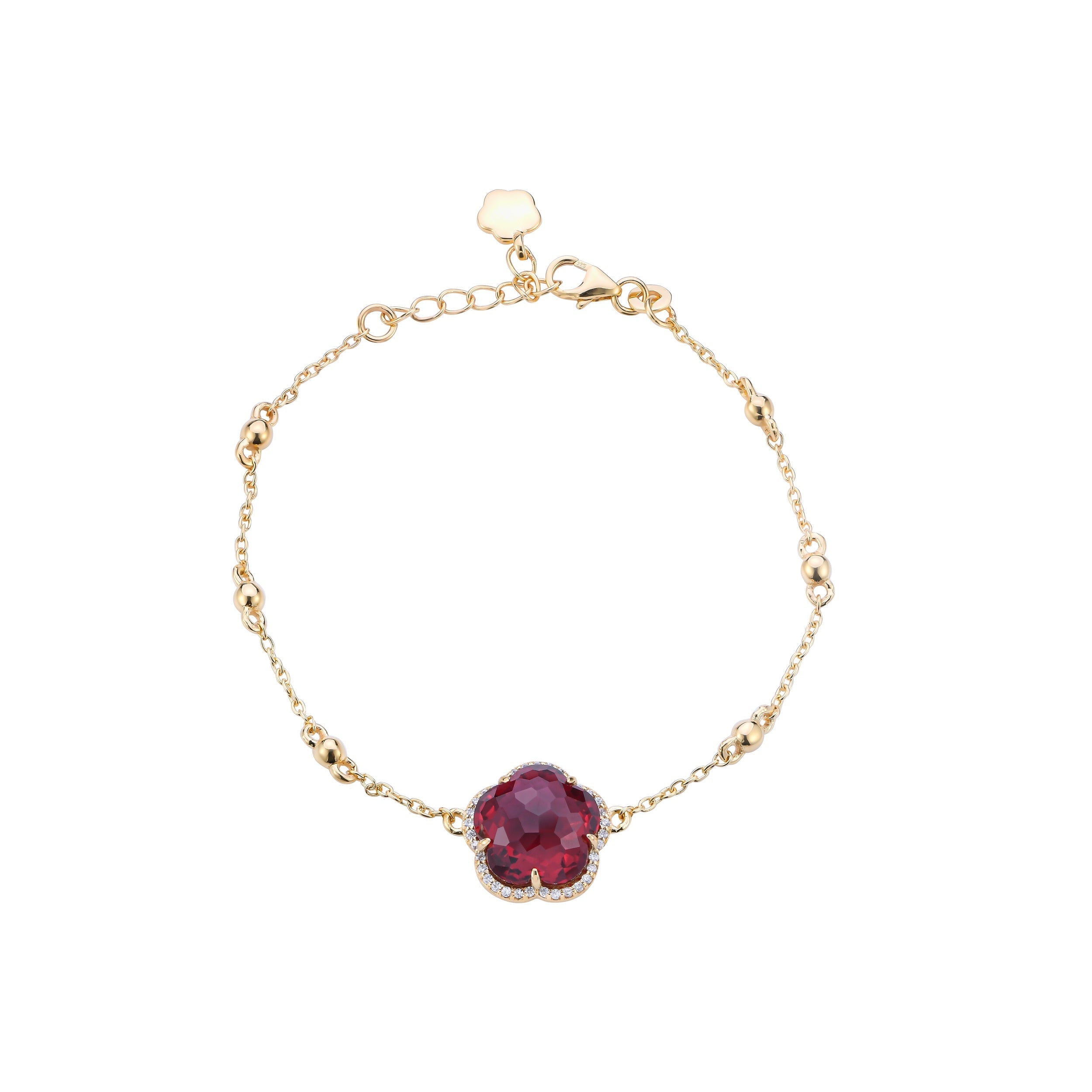 Bloom Ruby-Lume Bracelet