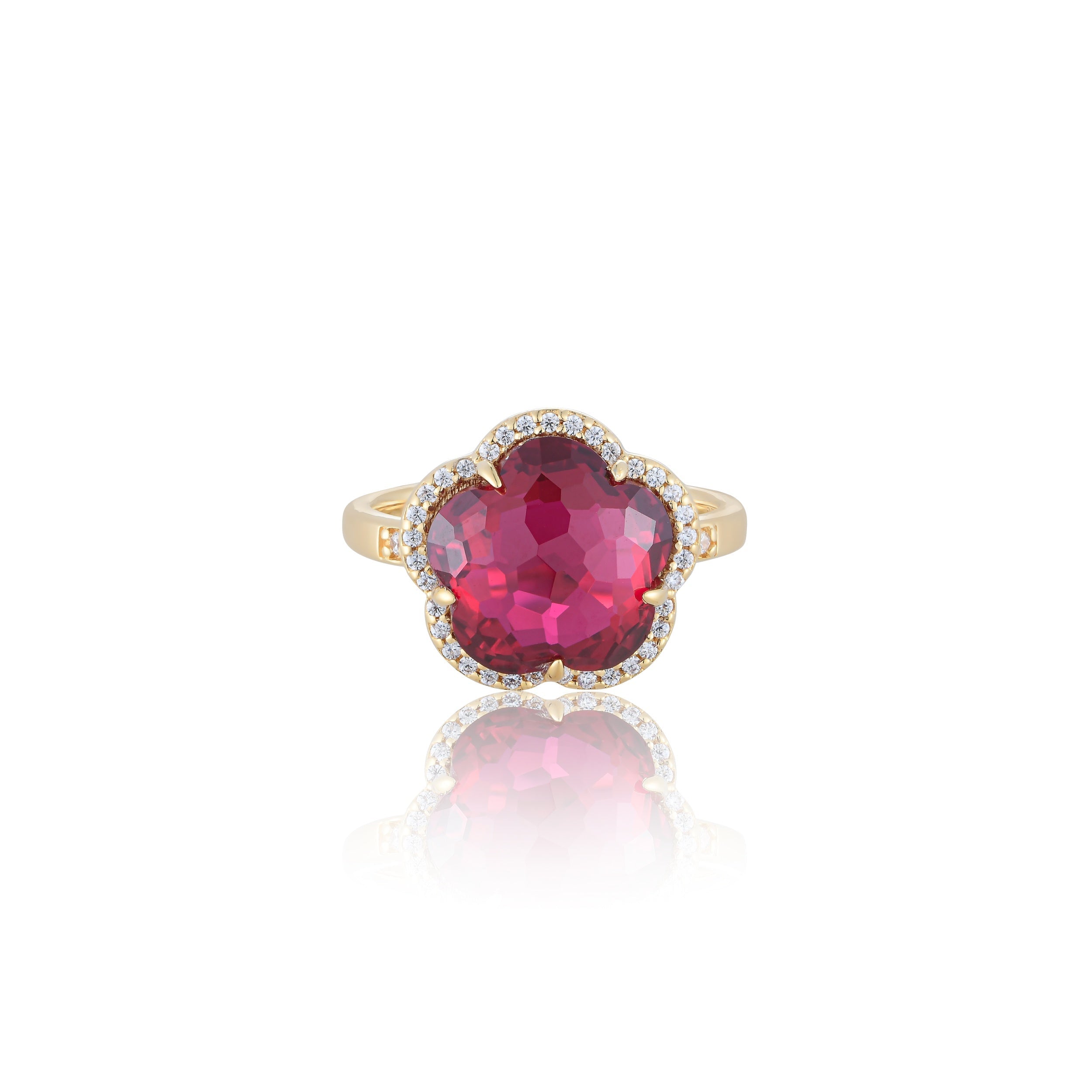 Bloom Ruby-Lume Ring