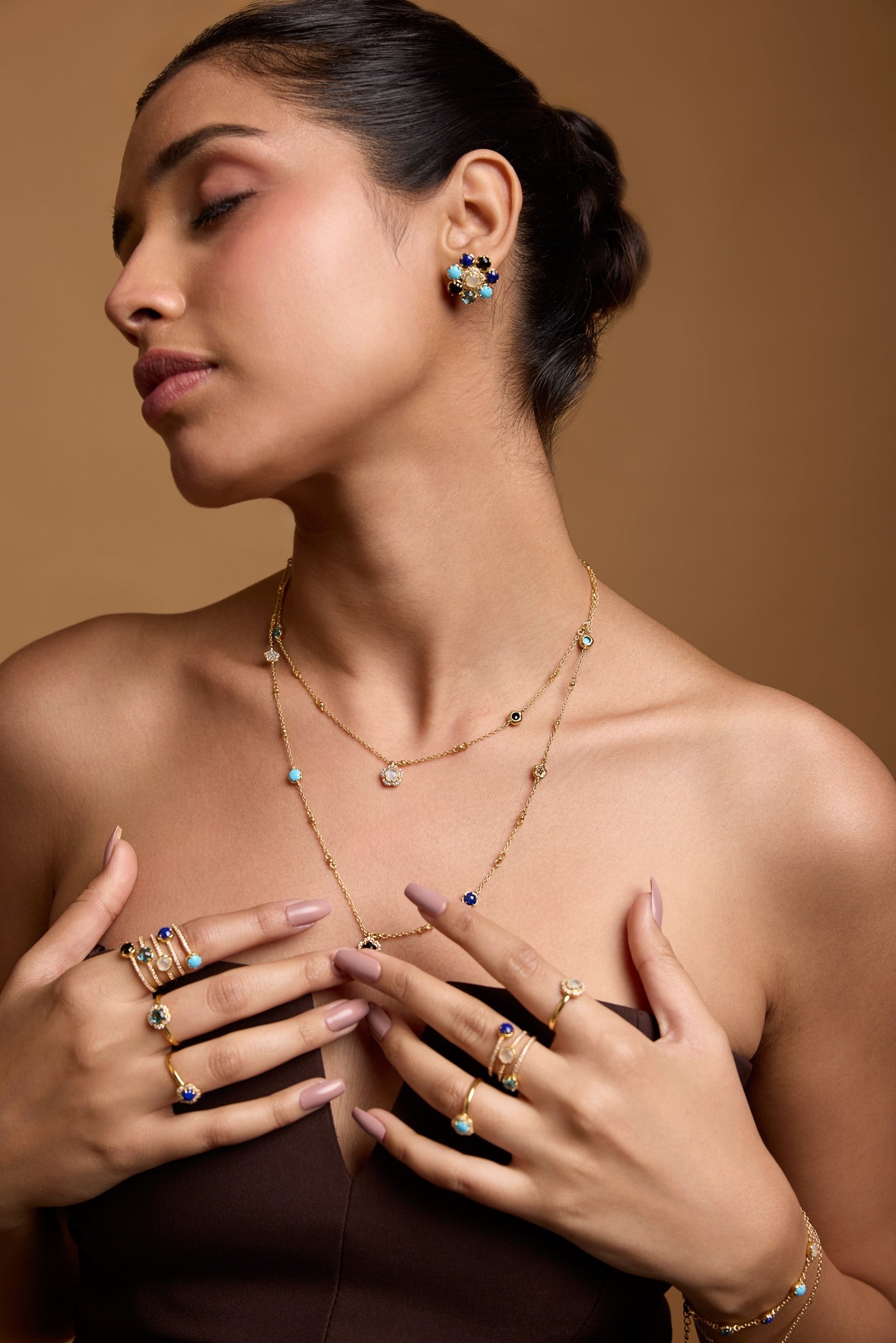 Blossom Azure Necklace
