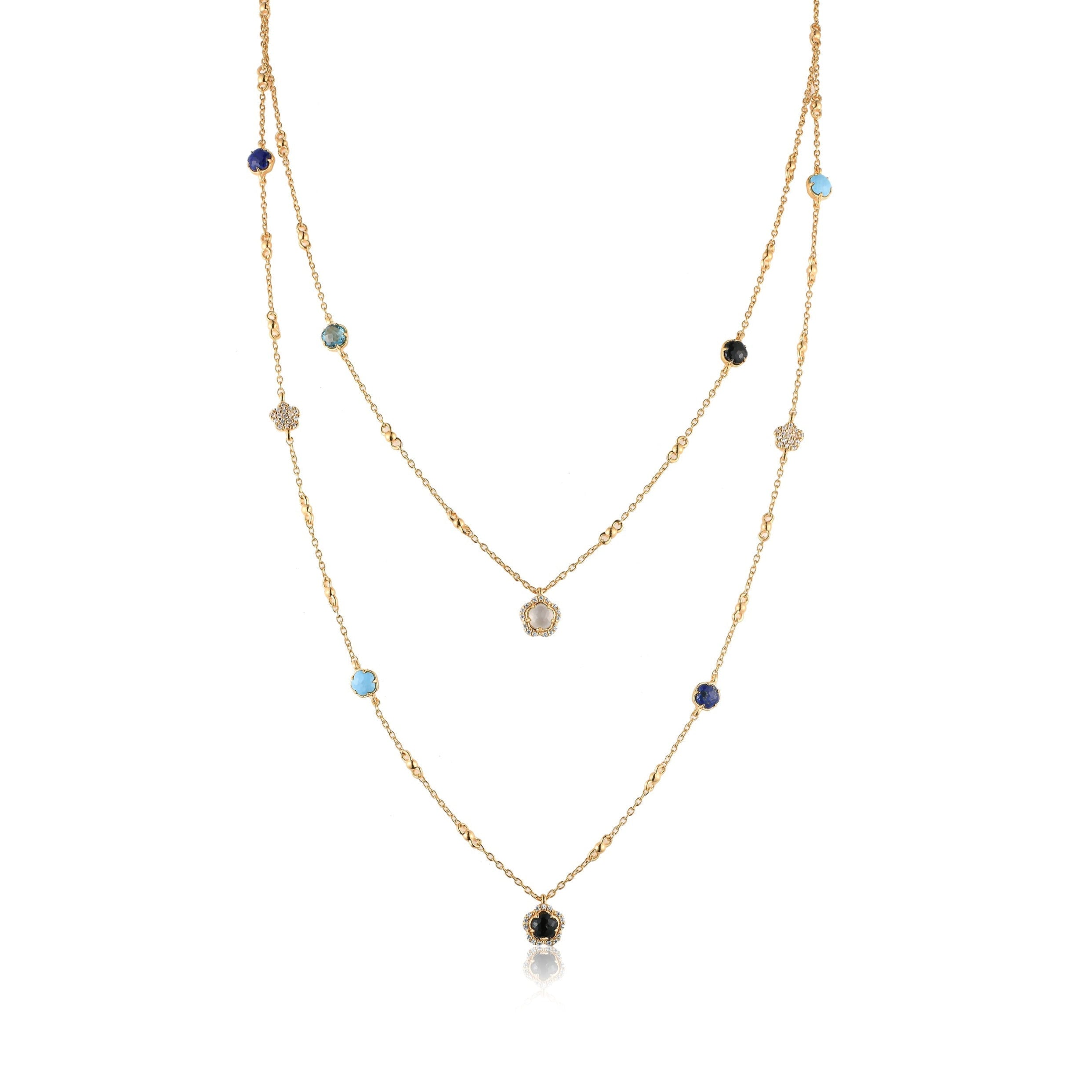 Blossom Azure Necklace