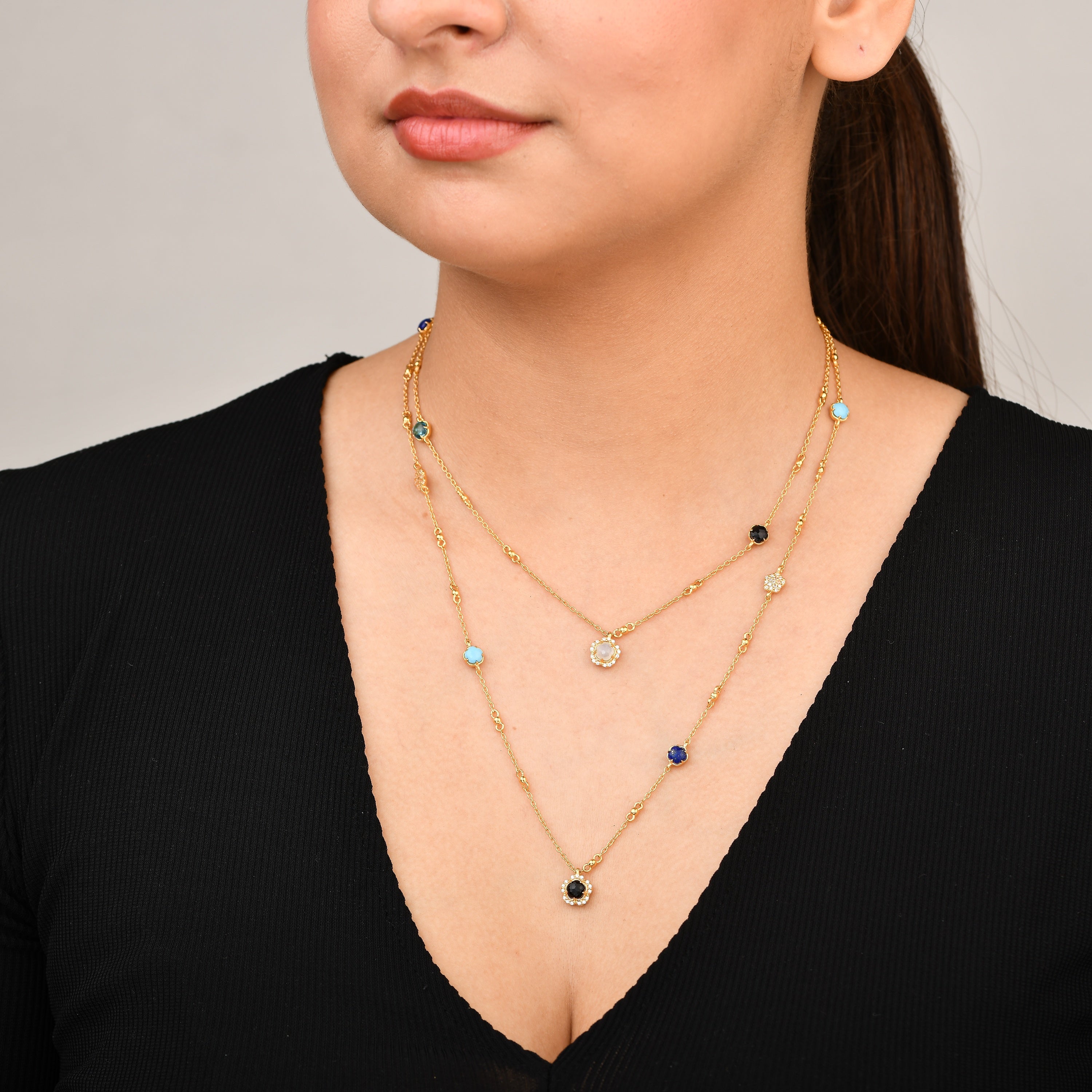 Blossom Azure Necklace