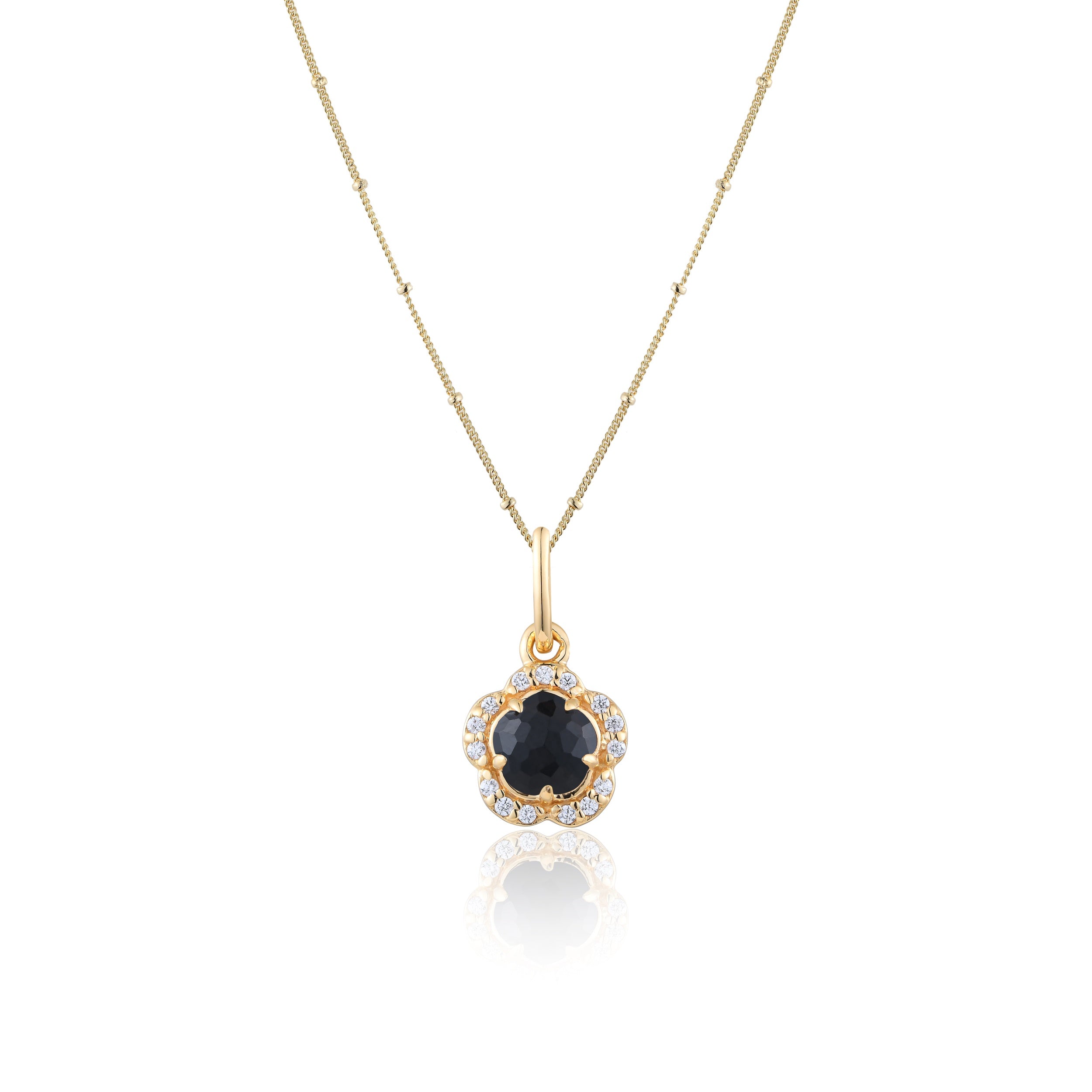 Blossom Black Onyx Pendant
