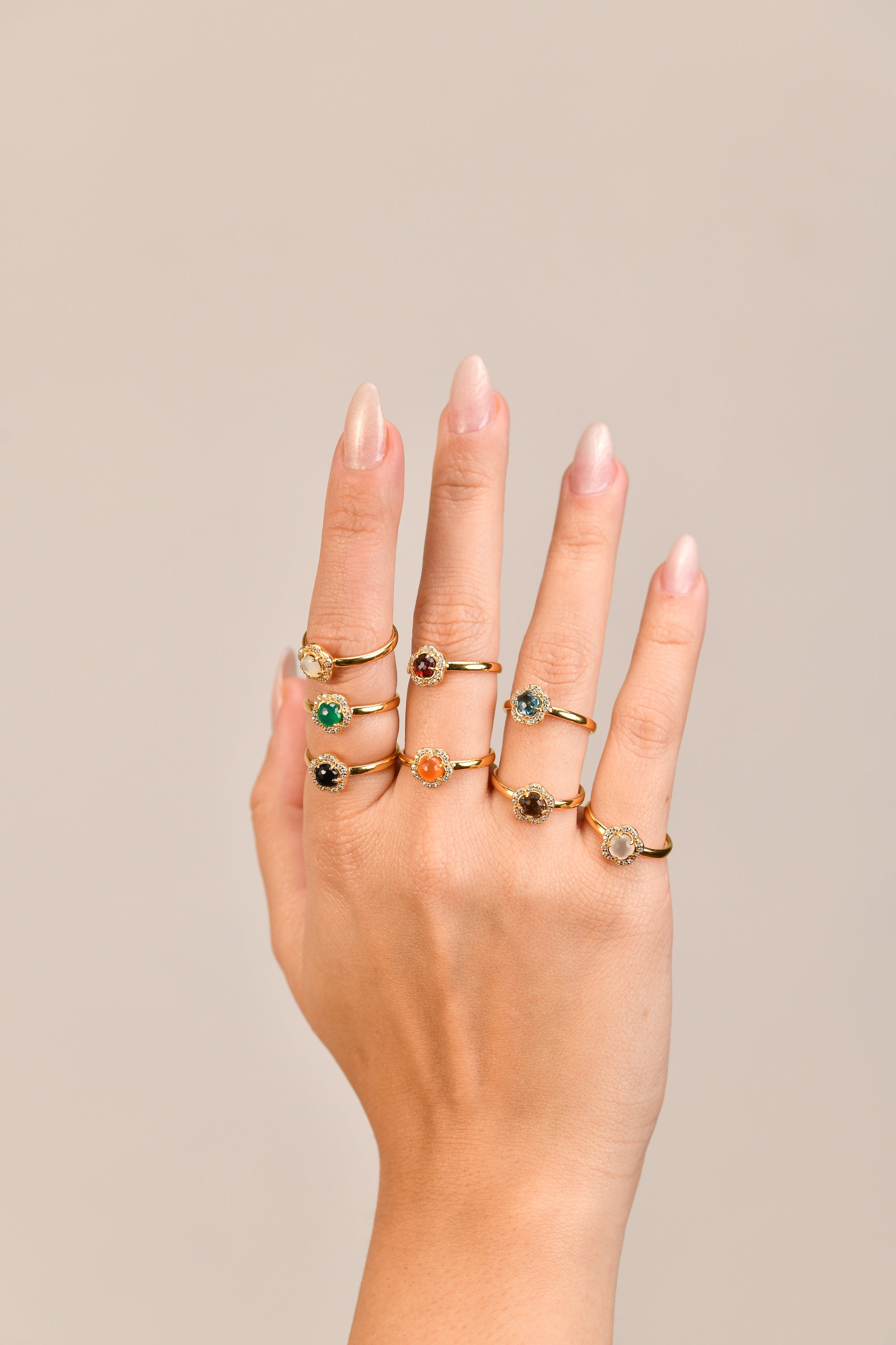 Blossom Carnelian Ring