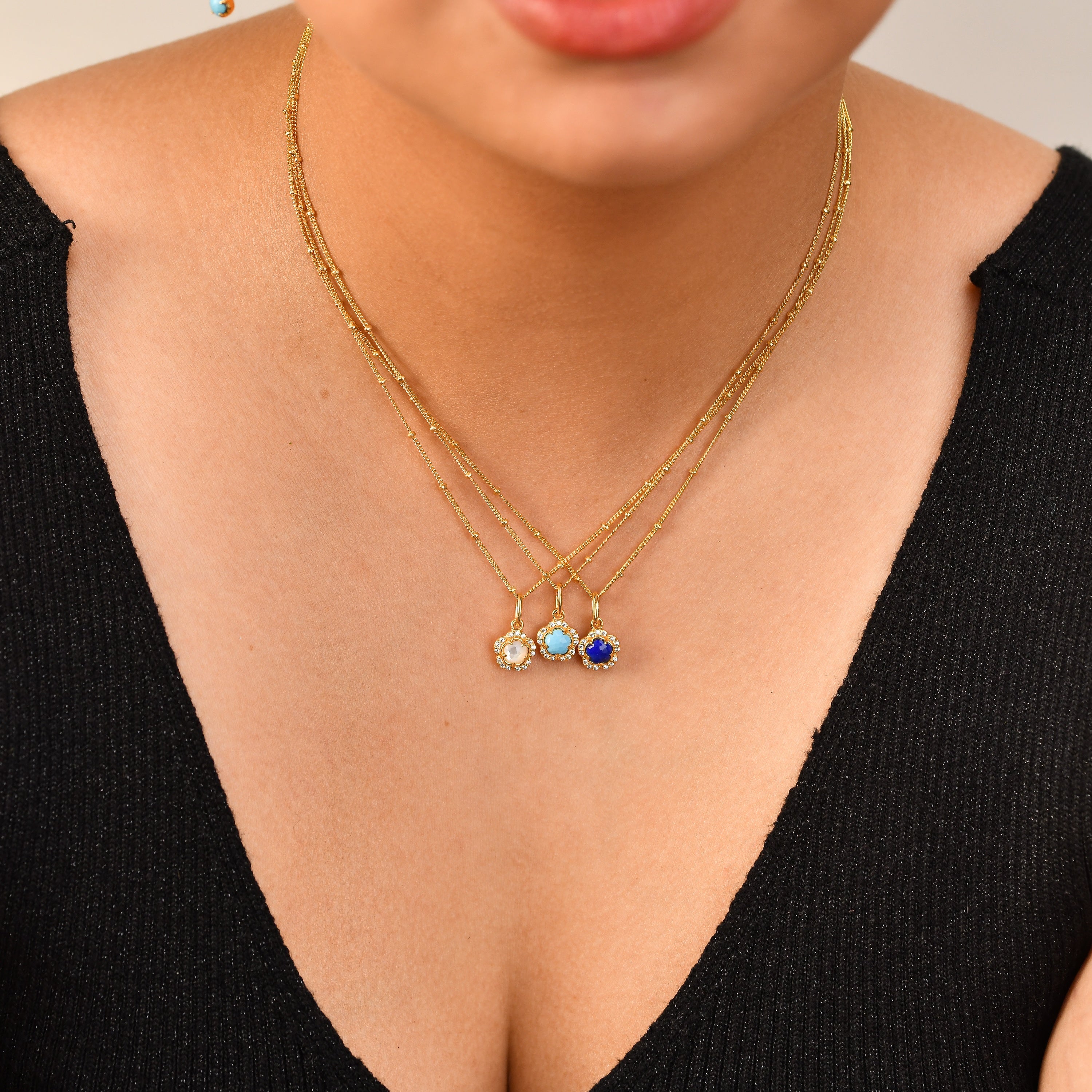 Blossom Turquoise Pendant