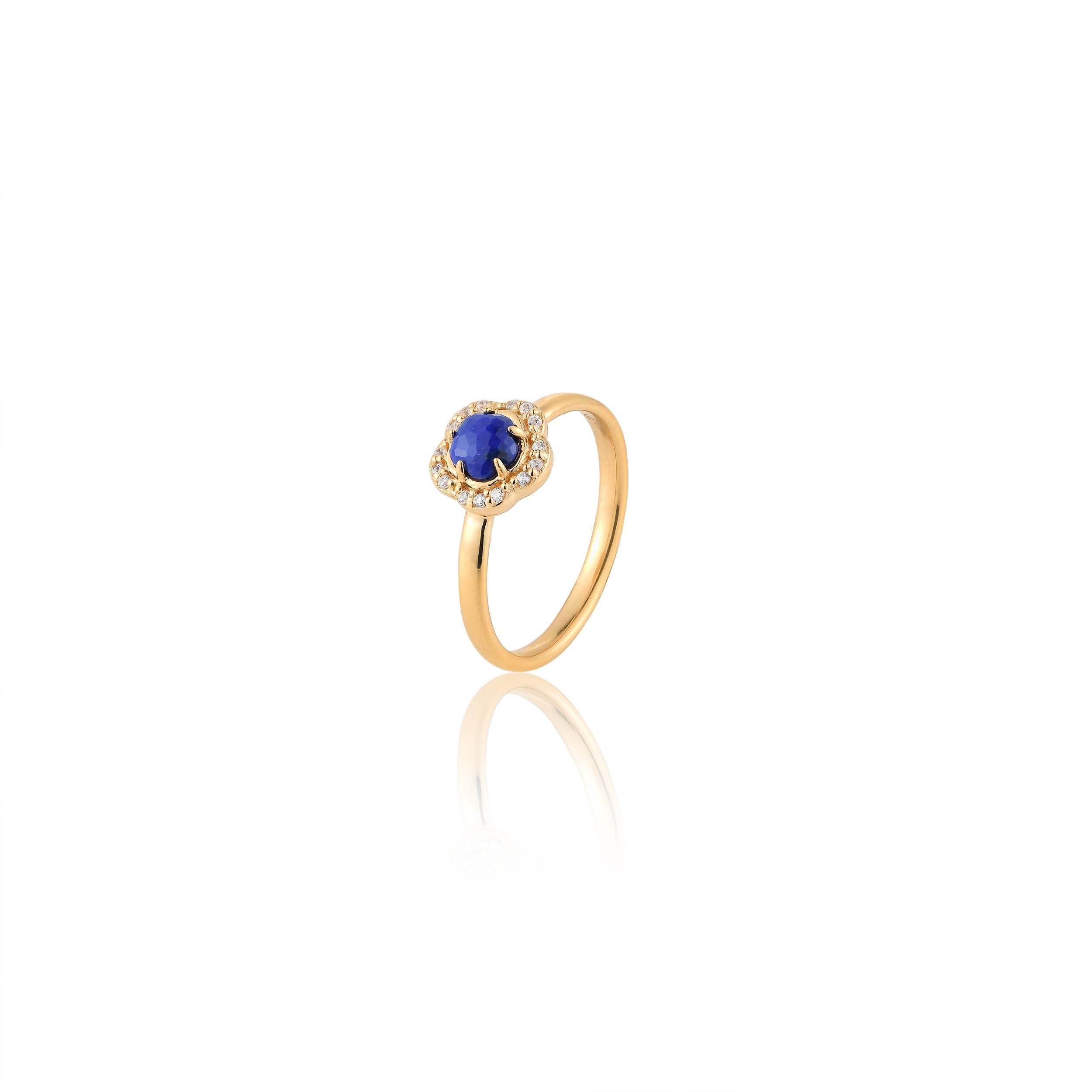Blossom Lapis Lazuli Ring