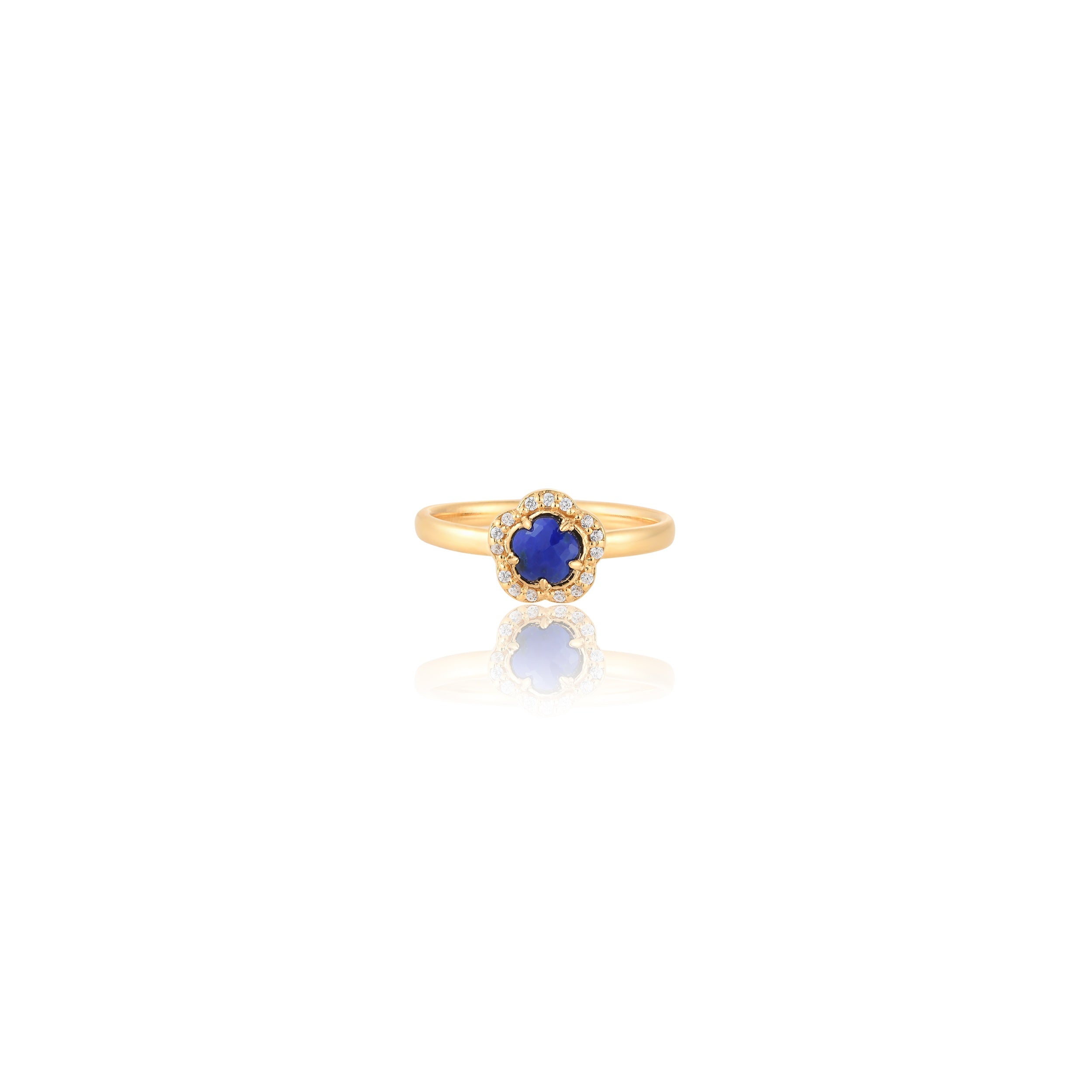 Blossom Lapis Lazuli Ring