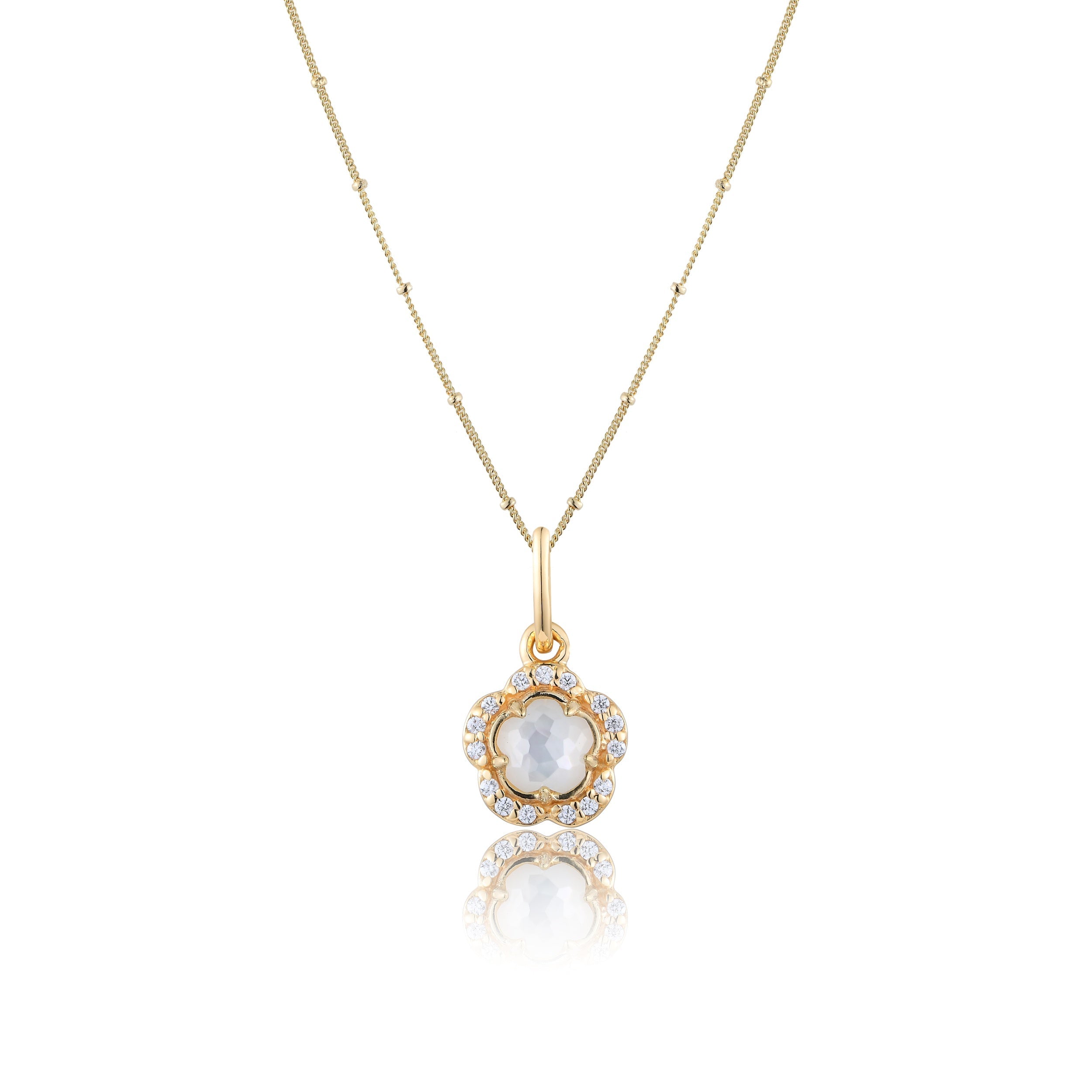 Blossom Mother of Pearl Pendant