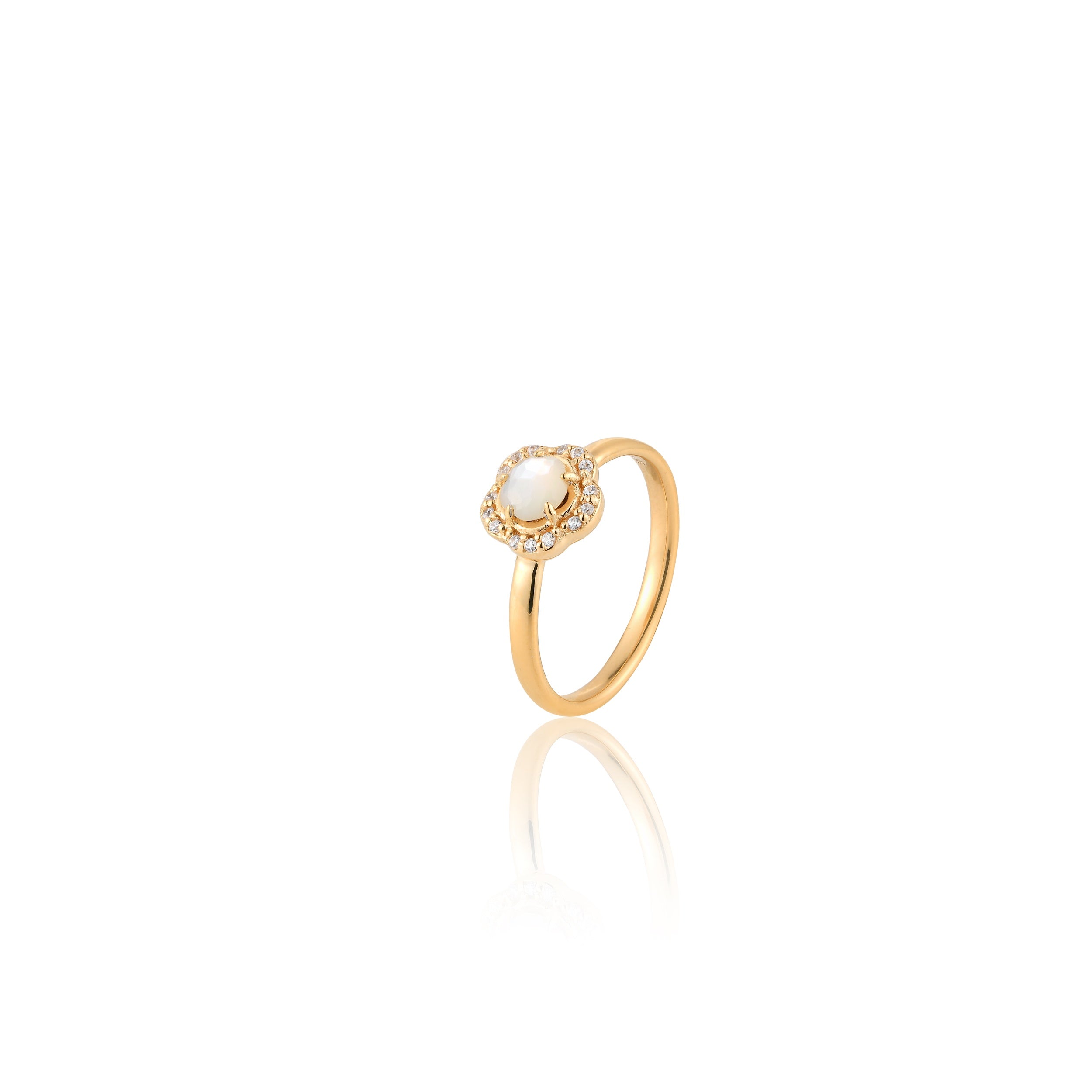 Blossom Mother of Pearl Ring