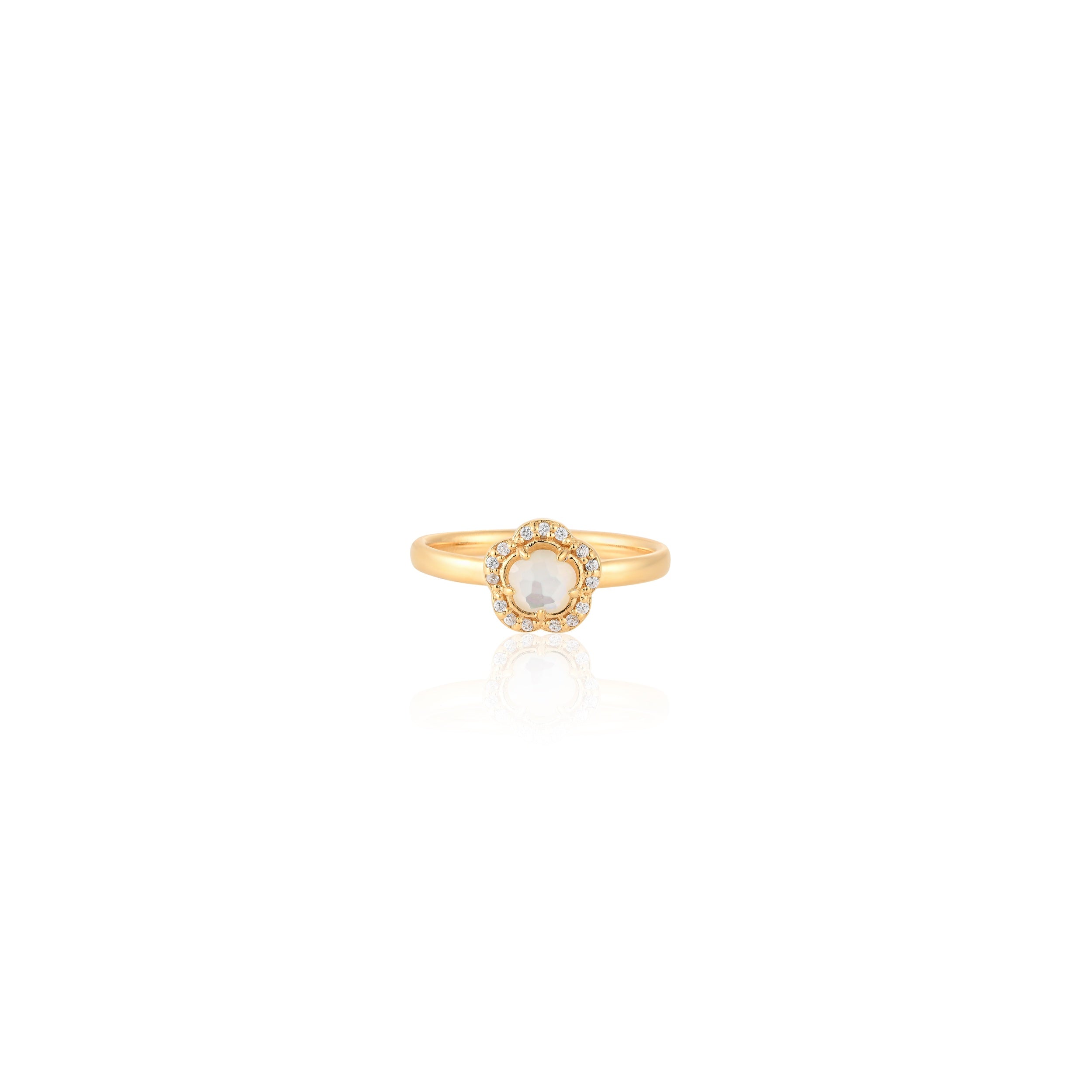 Blossom Mother of Pearl Ring