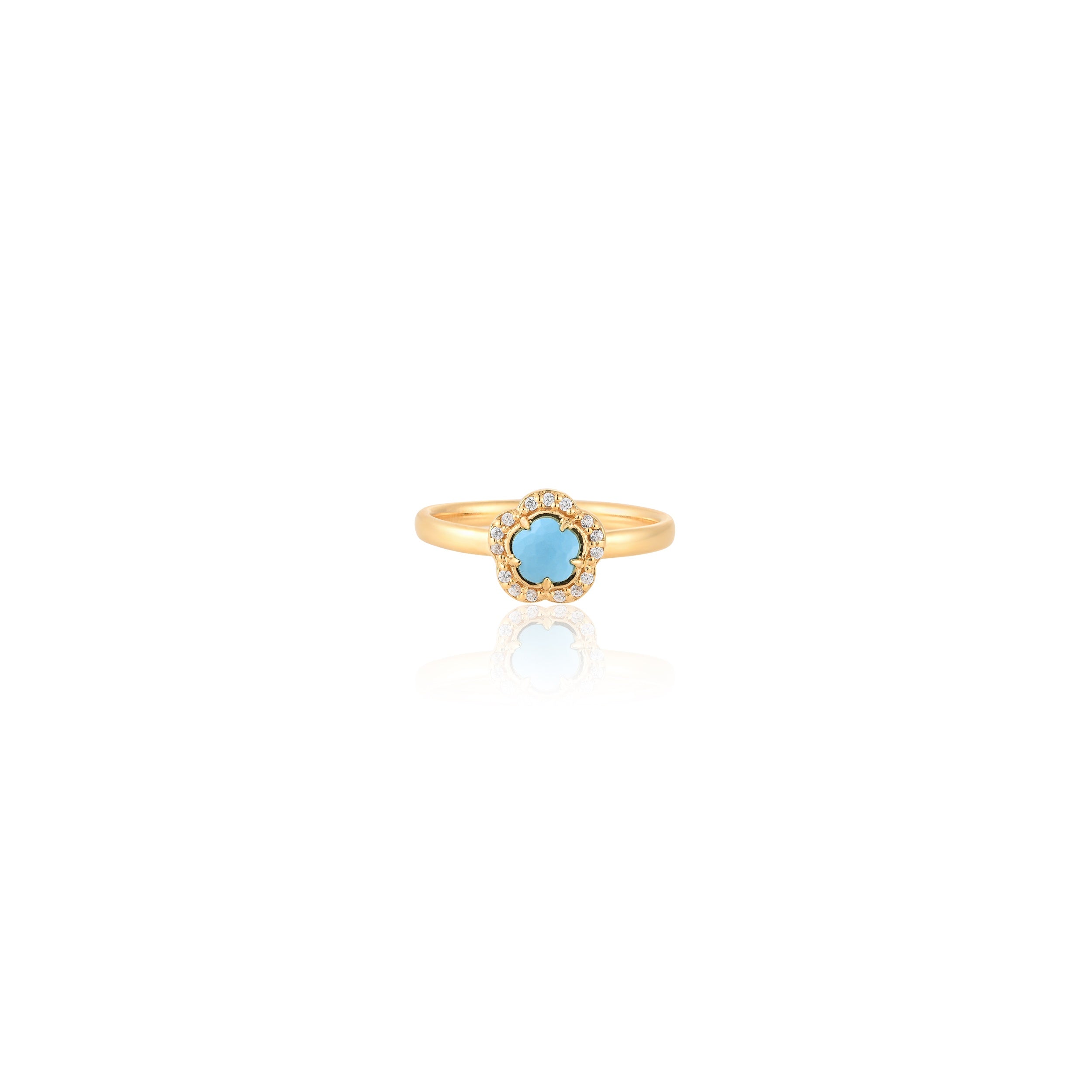 Blossom Turquoise Ring