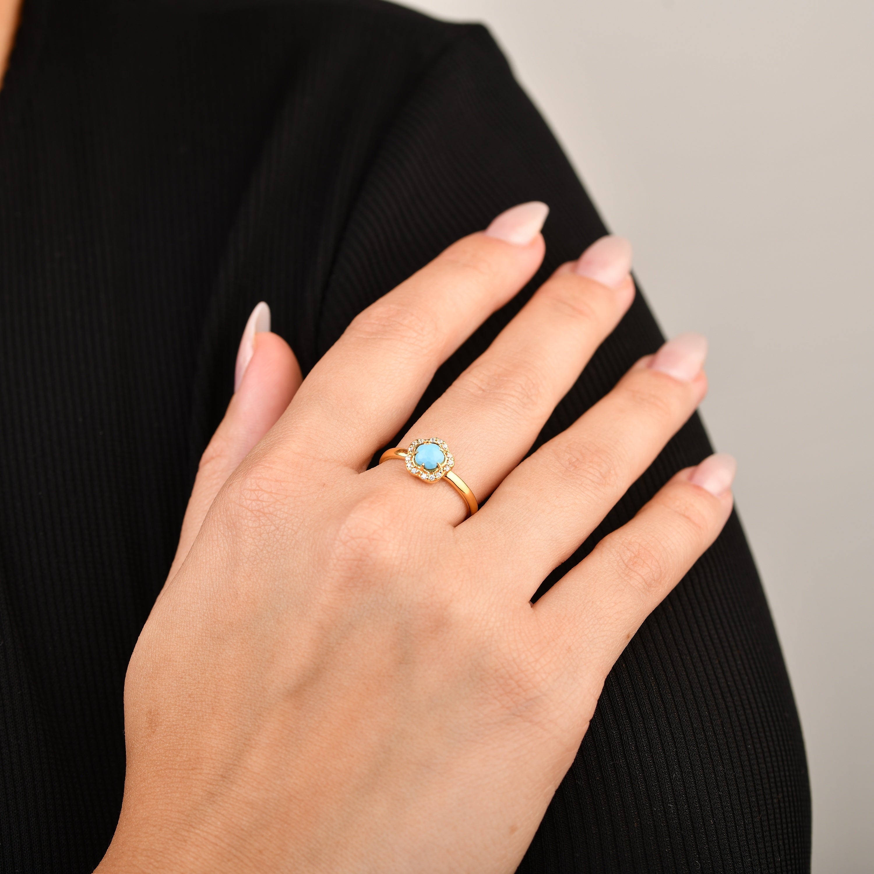 Blossom Turquoise Ring
