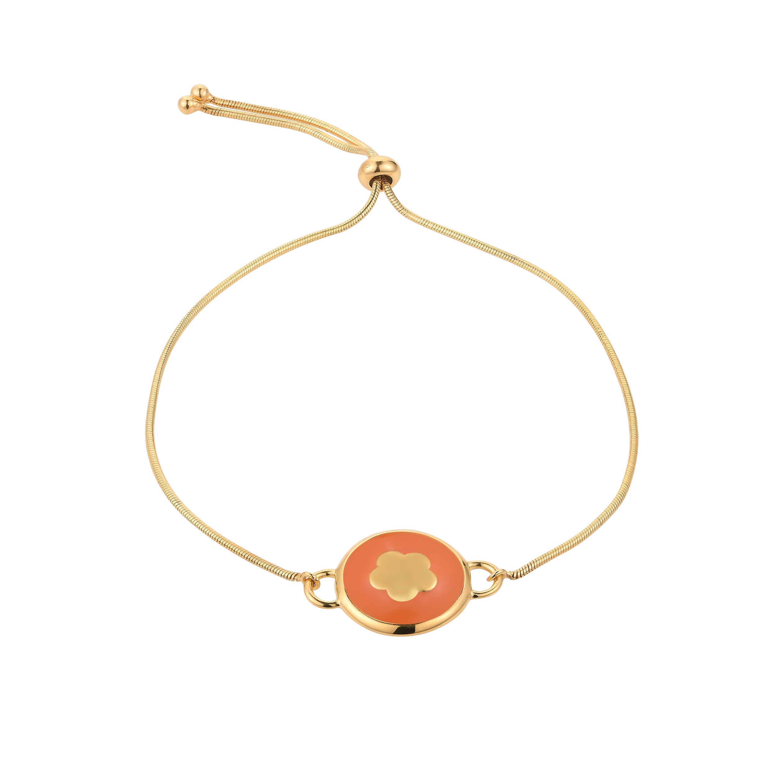 Coral Bloomelle Chain Bracelet