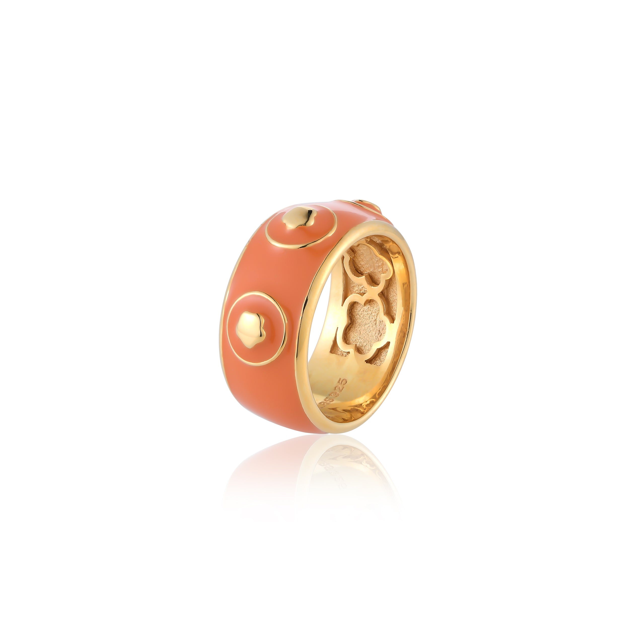 Coral Bloomelle ring