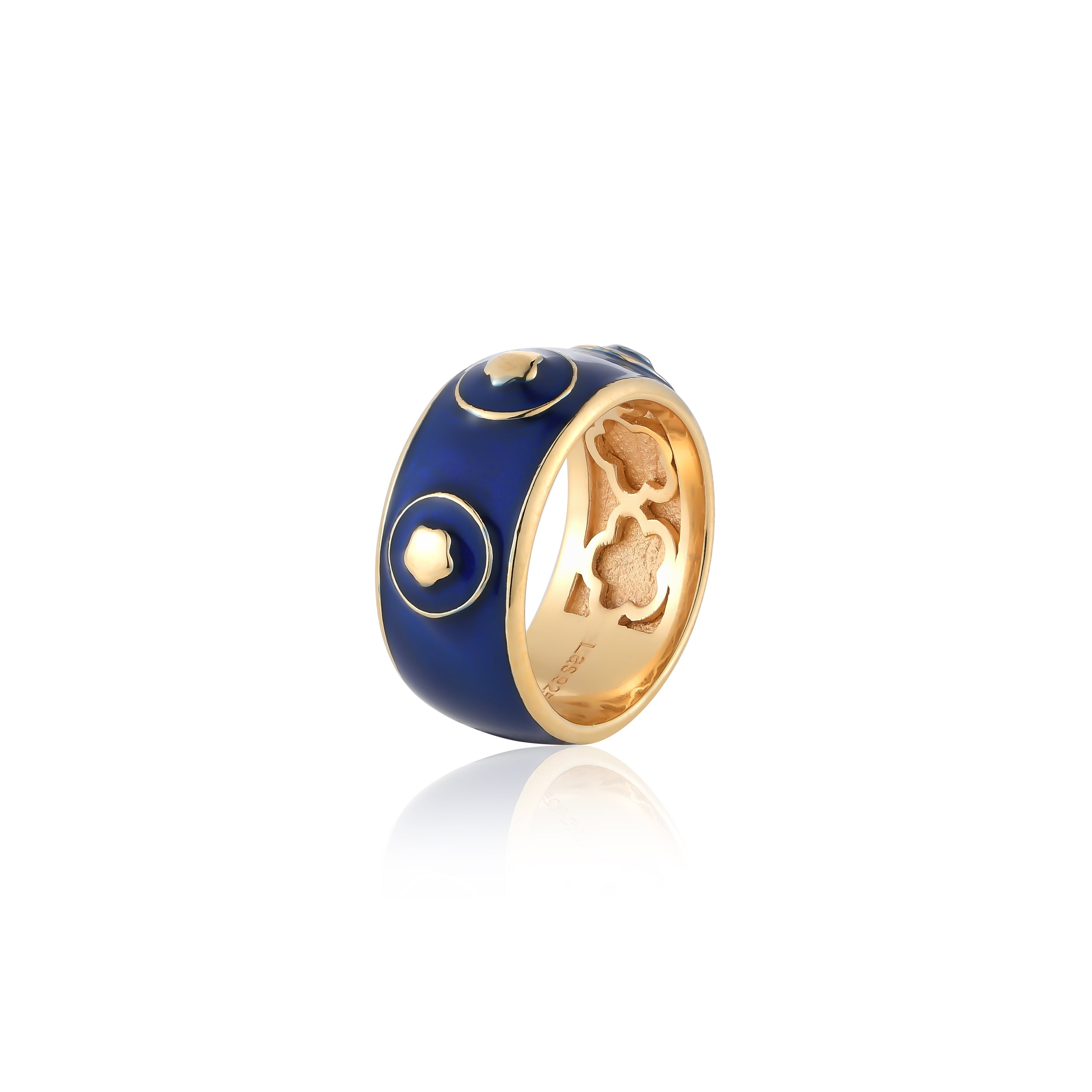 Royal Blue Bloomelle Ring