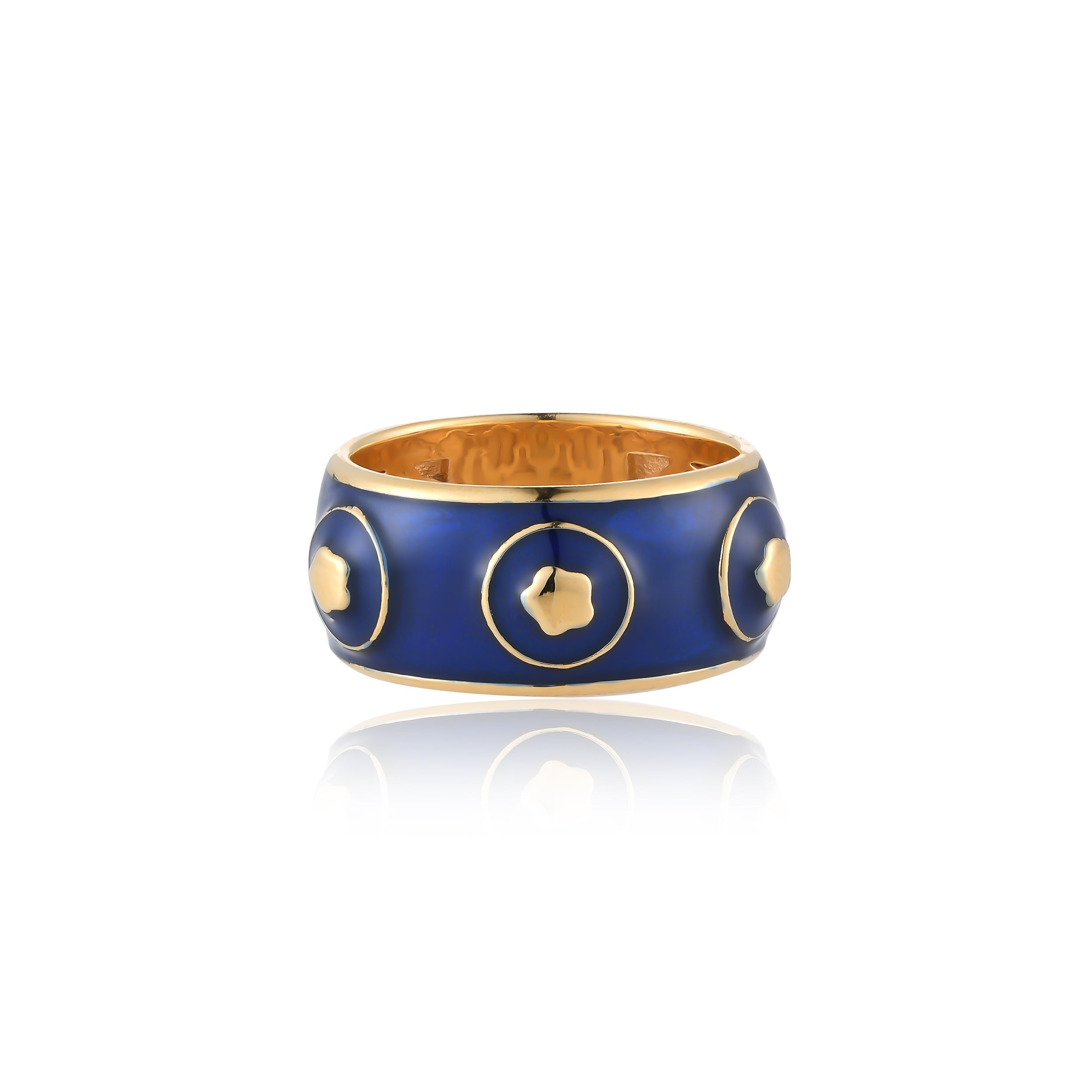 Royal Blue Bloomelle Ring