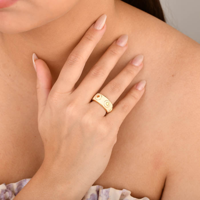 Ivory Bloomelle Ring