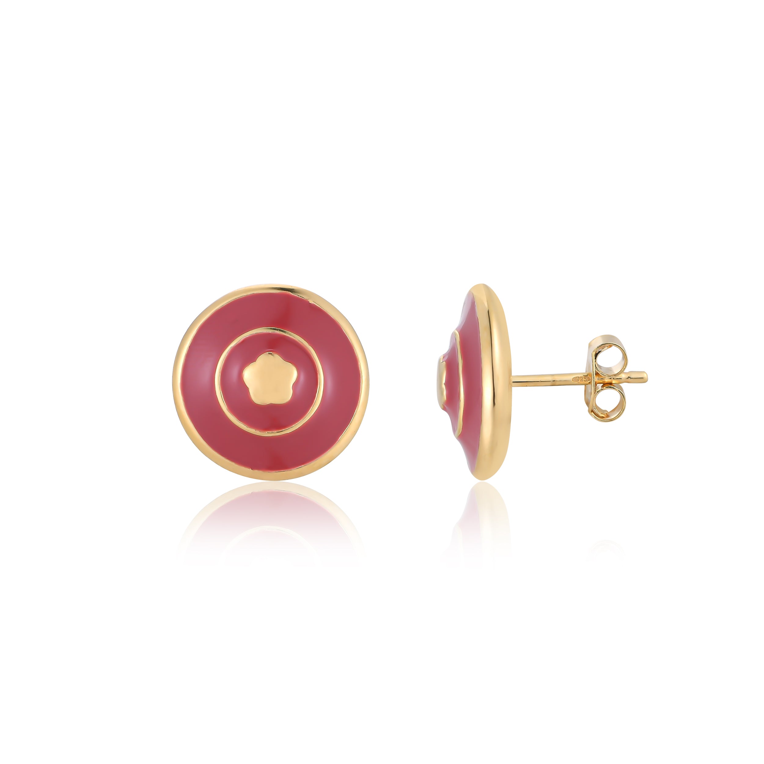 Blush Pink Bloomelle Studs